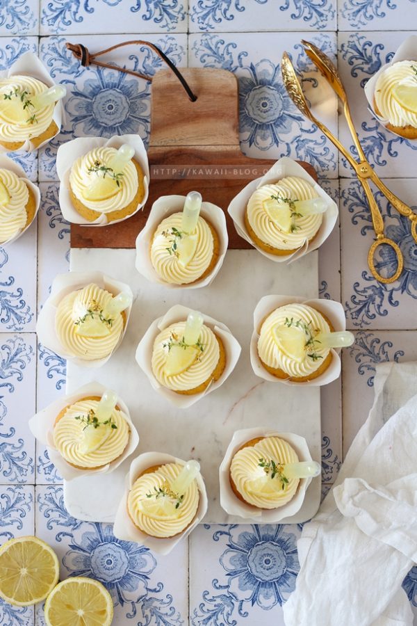 Limoncello Cupcakes