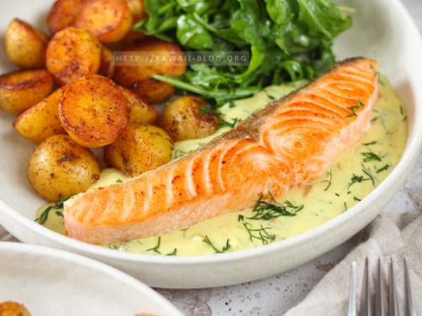 Lachs mit Kartoffeln